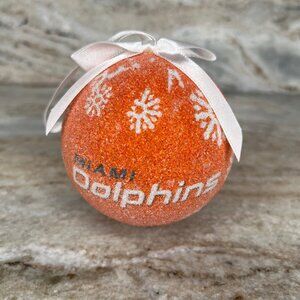 NFL Miami Dolphins light up Christmas Ornament WORKS Football